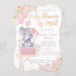 baby shower van Mail Elephant Kaart