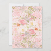 baby shower van Mail Elephant Kaart (Achterkant)