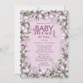 Baby shower van Mail Magnolia Waterverf Floral Kaart (Voorkant)