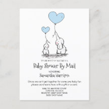 Baby shower van Mail Mam Baby Elephant Boy Blue
