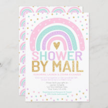 baby shower van Mail Rainbow