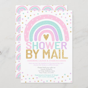 baby shower van Mail Rainbow Kaart