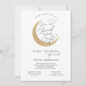 Baby shower van Mail Twinkle Star and Moon Kaart (Voorkant)