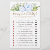 Baby shower van mama of papa (Voorkant)