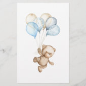 Baby shower van mama of papa (Achterkant)