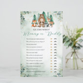 Baby shower van mama of papa Spambos (Staand voorkant)