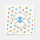 Baby shower van mama tot bij servet (Voorkant)