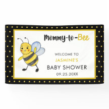 Baby shower van mammie-tot-bijen Cute Bee Welkom G