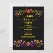 Baby shower van Mexicaanse Colorful Fiesta Kaart (Voorkant)