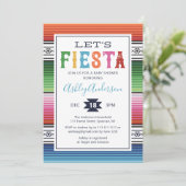 Baby shower van Mexican Fiesta Kaart (Staand voorkant)