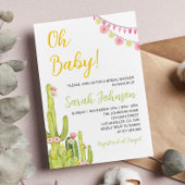 Baby shower van Mexican Fiesta Kaart