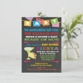 Baby shower van Mexican Fiesta Kaart (Staand voorkant)