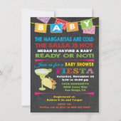Baby shower van Mexican Fiesta Kaart (Voorkant)
