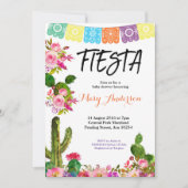 Baby shower van Mexican Fiesta Kaart (Voorkant)
