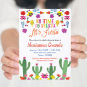 Baby shower van Mexican Floral Fiesta Kaart