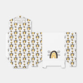 Baby shower van Mod Rainbow Bumblebee Bedankdoosjes (Uitgevouwen)