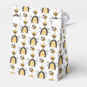 Baby shower van Mod Rainbow Bumblebee Bedankdoosjes (Achterkant)