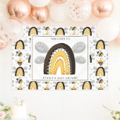 Baby shower van Mod Rainbow Bumblebee Spandoek