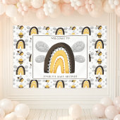 Baby shower van Mod Rainbow Bumblebee Spandoek