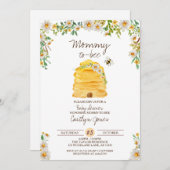 Baby shower van moeder tot bij kaart (Voorkant / Achterkant)