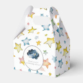 Baby shower van moon en sterren bedankdoosjes (Achterkant)