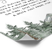 Baby shower van mountain Late Night Diapers Poster (Hoek)