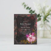 Baby shower van Mousserend Mengsel Briefkaart (Staand voorkant)