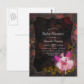 Baby shower van Mousserend Mengsel Briefkaart (Voorkant / Achterkant)