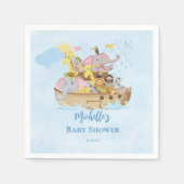 Baby shower van Noahs ark Servet (Voorkant)