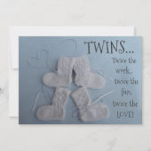 Baby shower van paardenrennen kaart (Voorkant)