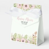 Baby shower van paashaas bedankdoosjes (Voorkant Zijde)