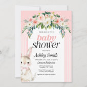 Baby shower van paashaas kaart (Voorkant)