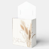 Baby shower van papegaaien bedankdoosjes (Geopend)