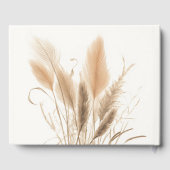 Baby shower van papegaaien gastenboek (Achterkant)