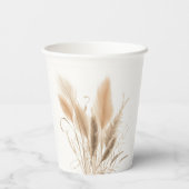 Baby shower van papegaaien papieren bekers (Achterkant)