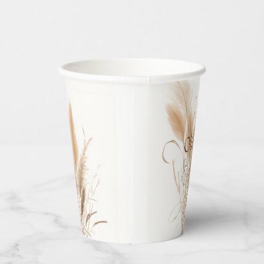 Baby shower van papegaaien papieren bekers (Rechts)