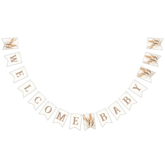 Baby shower van papegaaien vlaggetjes (Alle)