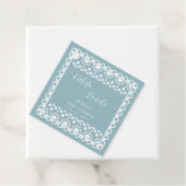 Baby shower van Papel Picado Cielito Lindo Bedankjes Labels (In situ)