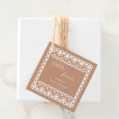 Baby shower van Papel Picado Cielito Lindo Bedankjes Labels (In situ)