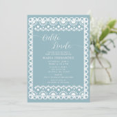 Baby shower van Papel Picado Cielito Lindo Kaart (Staand voorkant)