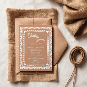 Baby shower van Papel Picado Cielito Lindo Kaart