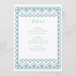 Baby shower van Papel Picado Cielito Lindo Menu