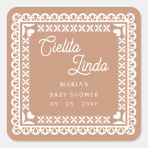 Baby shower van Papel Picado Cielito Lindo