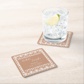 Baby shower van Papel PicadoCielito Lindo Kartonnen Onderzetters (Insitu)