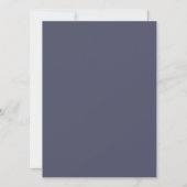 Baby shower van Pastel Bloom Kaart (Achterkant)
