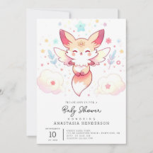 Baby shower van Pastel Fox