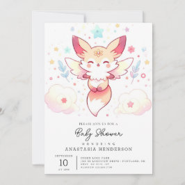 Baby shower van Pastel Fox Kaart