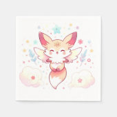 Baby shower van Pastel Fox Servet (Voorkant)