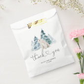 Baby shower van poolbeer bedankzakje (Gezegeld)