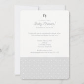 Baby shower van poolpunt kaart (Voorkant)